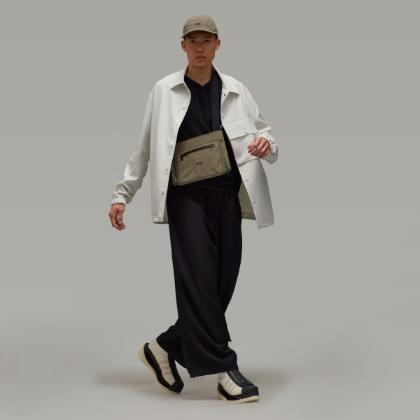 Grey Y-3 Sport Uniform Coach Jacket