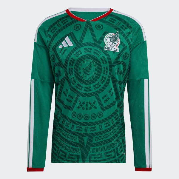 Mexico 26 Home Long Sleeve Jersey