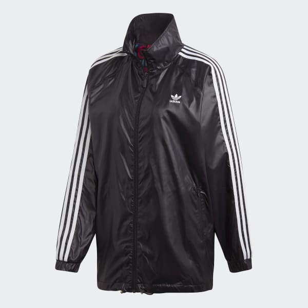 corta vento preto da adidas