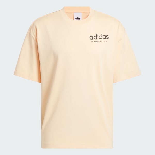 Naranjo Polera adidas Sport Design GFX