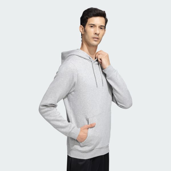 Grey Feel Cozy Hooded Sweatshirt