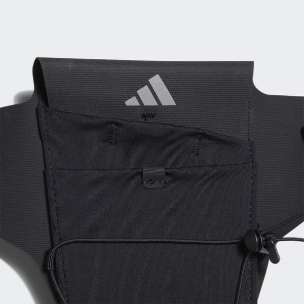 Adidas Unisex Polyester Run Pocket B G Running Bag (Black