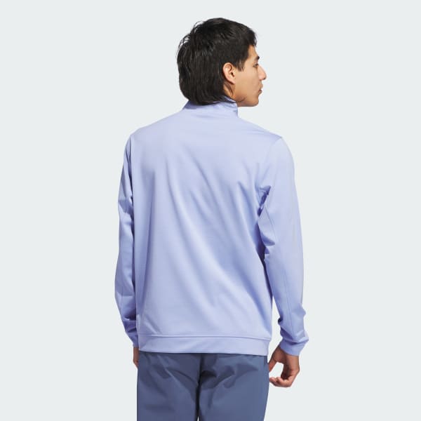 Bleu Haut quart de zip Elevated
