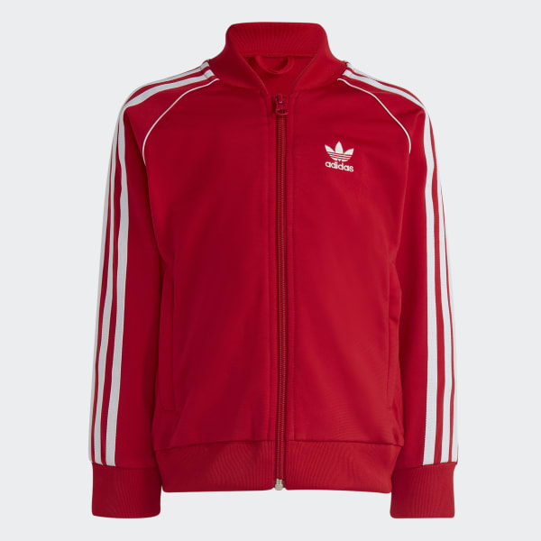 adidas Adicolor SST Tracksuit - Red | adidas UK