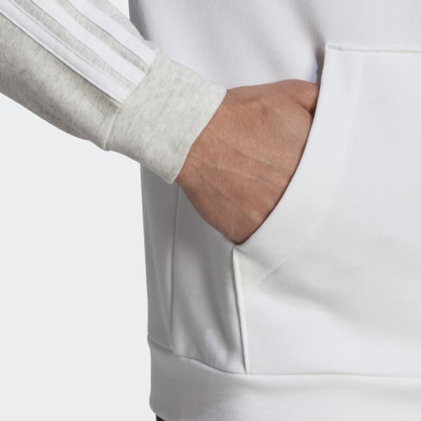 Bianco Felpa con cappuccio Essentials Mélange French Terry TU545