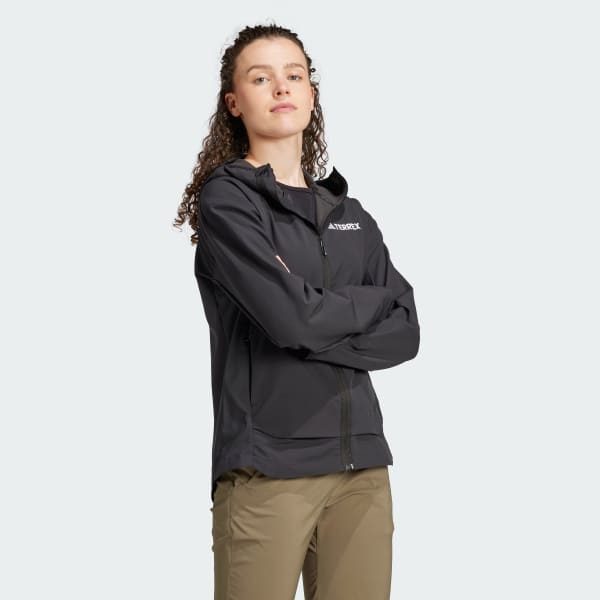 Negro Casaca Softshell Terrex Multi