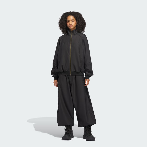 adidas CHAVARRIA TWILL TRACK TROUSERS - Black | Free Shipping with