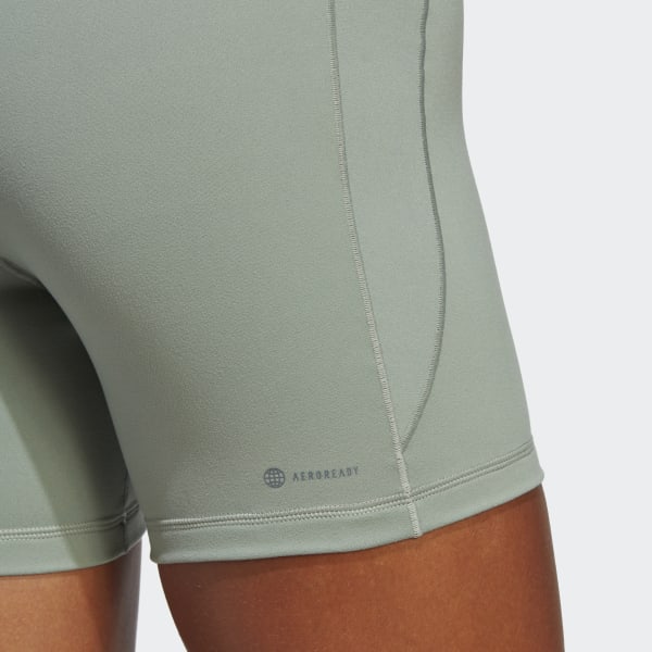 zelená Legíny Yoga Studio Five-Inch Short