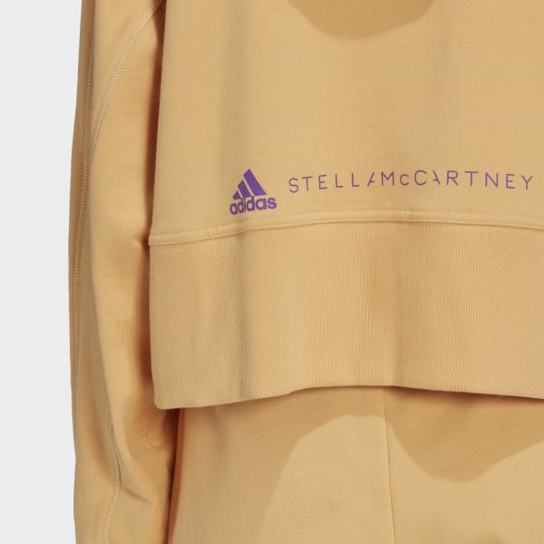 Żolty adidas by Stella McCartney Cropped Hoodie BWC66