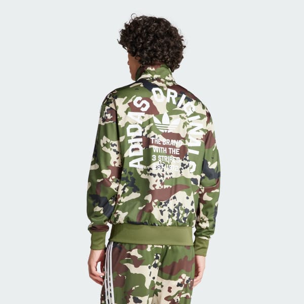 Adidas originals camo online track top