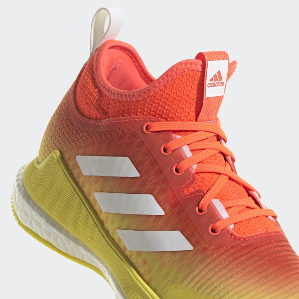 adidas CrazyFlight Mid Volleyball Shoes - Orange | Women's 