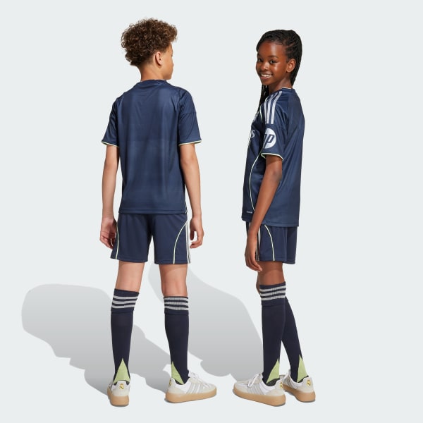 Blue Real Madrid 25/26 Away Youth Kit Kids