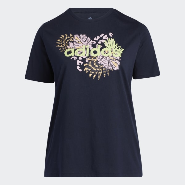 Adidas farm print hotsell tee