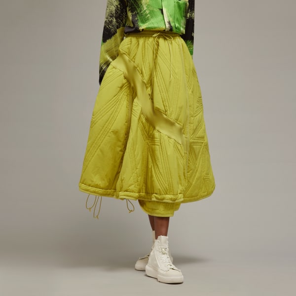 adidas Y 3 Quilted Skirt Yellow adidas India