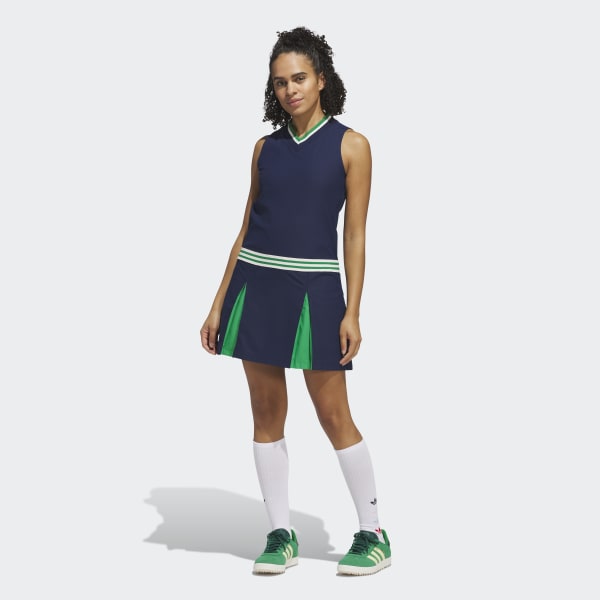 adidas - ナチュラルadidasアディダス ワンピース花柄S白ボタニカル緑リーフGOLF adidas Originals Knit Polo - White | Free Shipping with