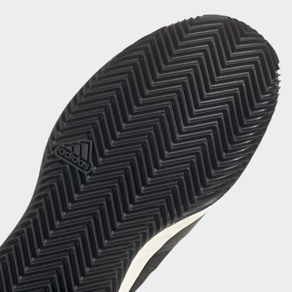 Black Adizero Ubersonic 4 Clay Court Tennis Shoes LVJ83