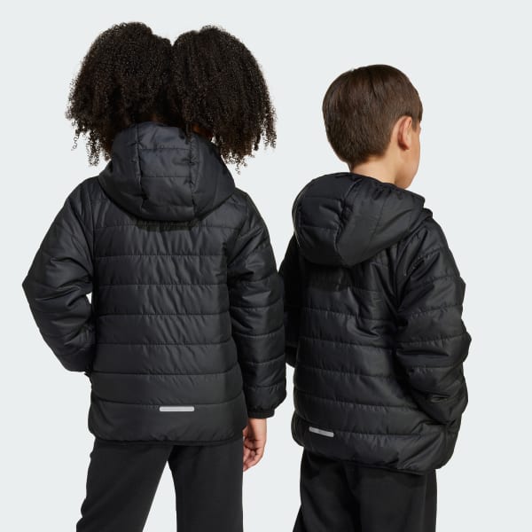 zwart Essentials Licht Gewatteerd Jack Kids
