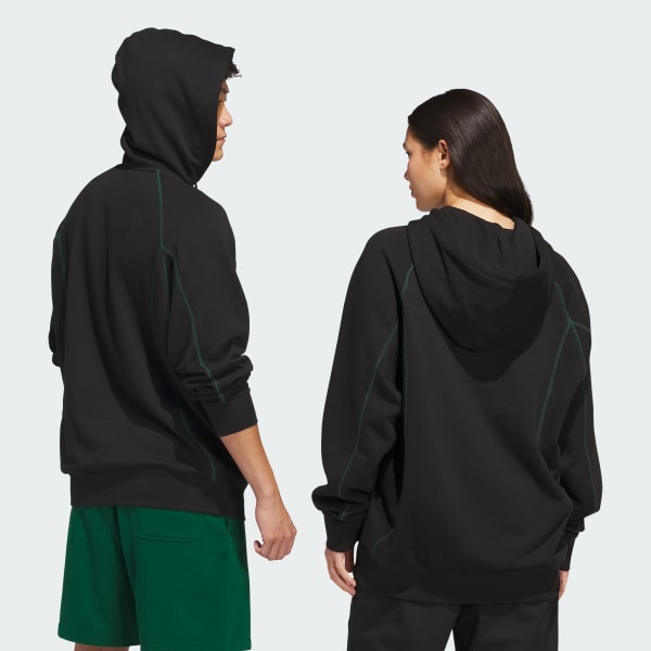 Black Shmoofoil Featherweight Hoodie (Gender Neutral)