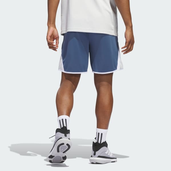 Blue adidas Pro Block Shorts