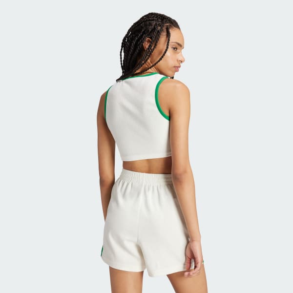 Adidas originals cropped tank top deals