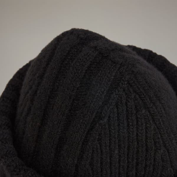 Nero Y-3 Knitted Beanie