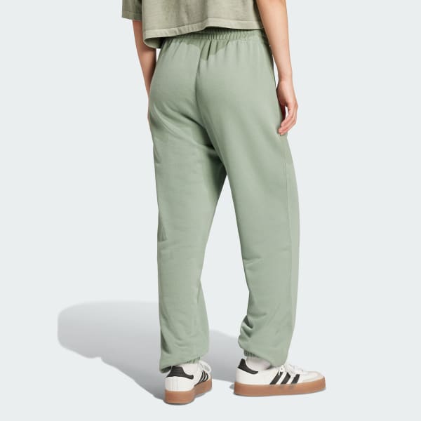 Green Essentials French Terry Joggers