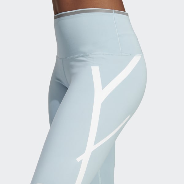 Blau adidas by Stella McCartney TruePace Running Leggings