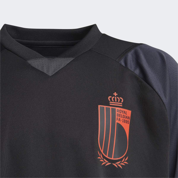 zwart België Tiro 23 Training Voetbalshirt