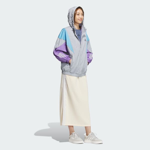 アディダス BYS スリーストライプス ウーブン 軽量ジャケット