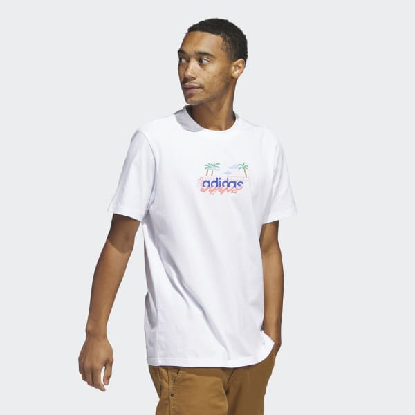 Adidas beach deals tee