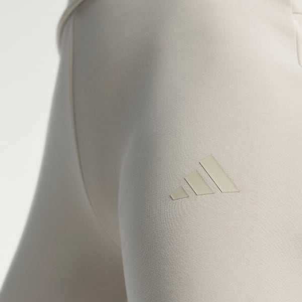 Beige Soft Lux Flared Pants