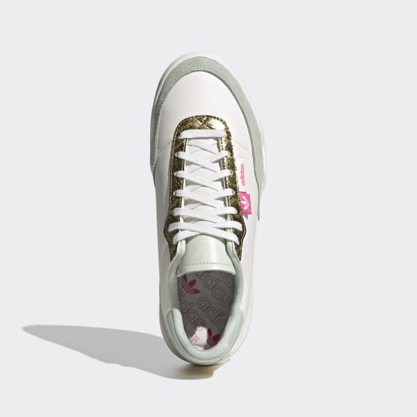 Weiss Her Court Schuh