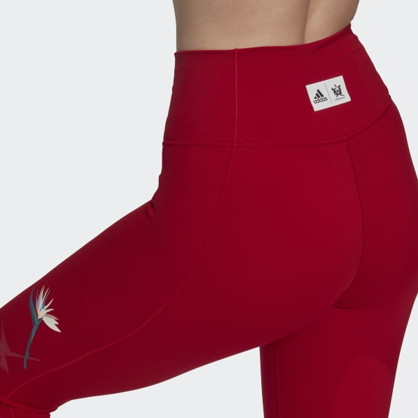 Rojo Licras 7/8 Thebe Magugu Studio Pretina Alta CT490