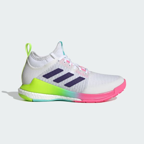 Crazyflight Mid Shoes - White Women's Volleyball | adidas US