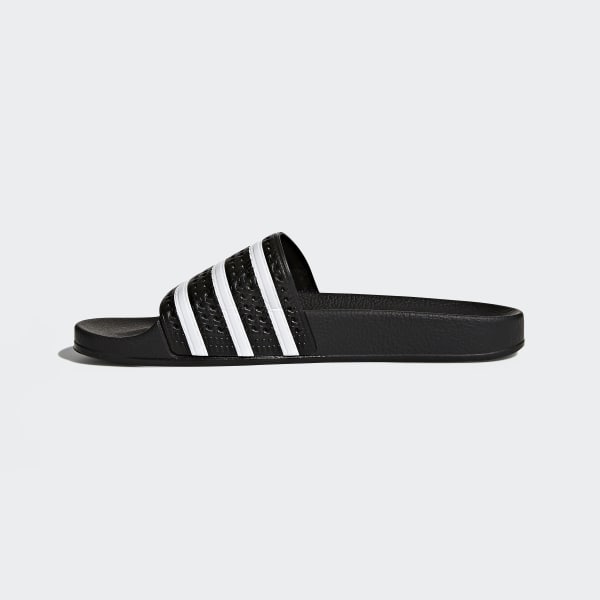 Men's Core Black & White adilette Slides | 280647 | adidas US