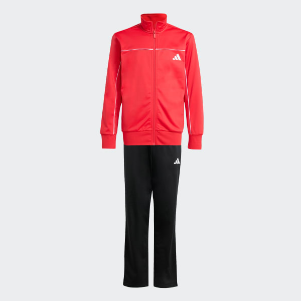 Rojo Conjunto Color Pop de Tejido Tricot para Niños