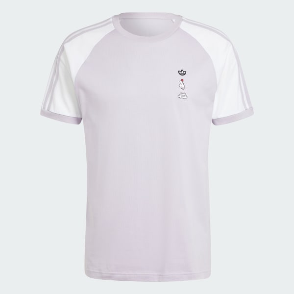 Purple Mickey Mouse x Originals 3-Stripes Tee