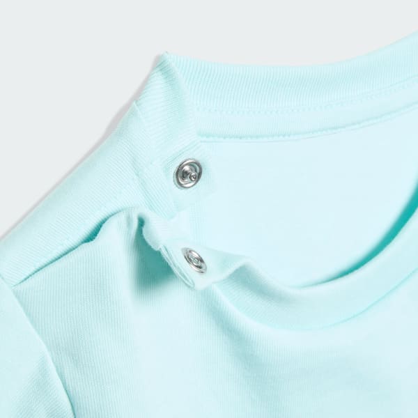 Turquoise Adiraptor Graphic Tee Kids