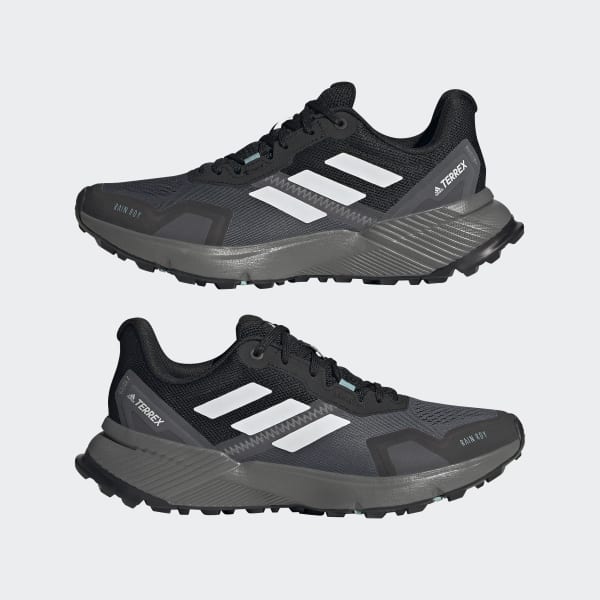 Μαύρο Terrex Soulstride RAIN.RDY Trail Running Shoes LGI44