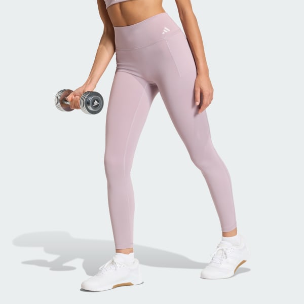 Purple Optime Workout Full Length Leggings