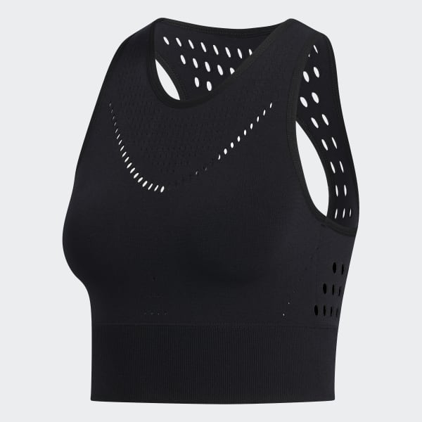 Warp knit crop top adidas new arrivals