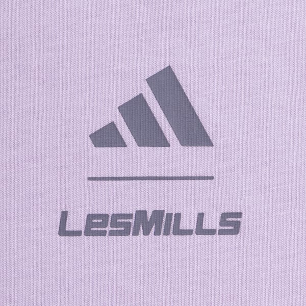 パープル Les Mills グローブ グラフィック Tシャツ