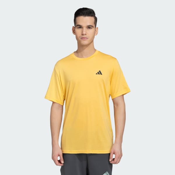 Yellow TRAIN ESSENTIALS COMFORT TRAINING TEE