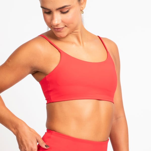 Vermelho Top Essentials Suporte Leve