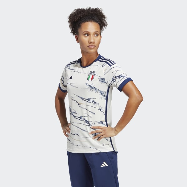 Adidas Italy 2023 Away Jersey Youth (White)