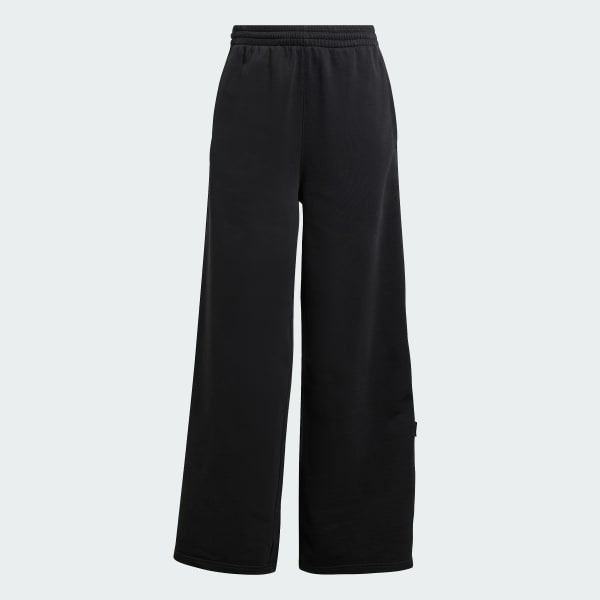 ブラック アディブレイク アディカラー ワイド スウェットパンツ