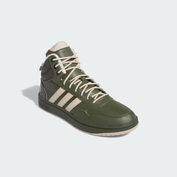 Verde Zapatilla Hoops 3.0 Mid Lifestyle Basketball Classic Fur Lining Winterized