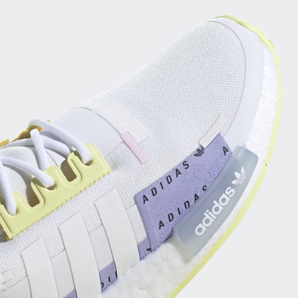 adidas NMD_R1 Refined Shoes - White | Kids' | US