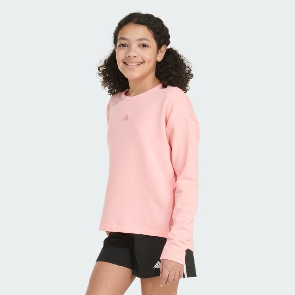Adidas pink long sleeve store