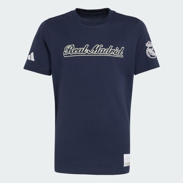 Azul T-shirt US Pack do Real Madrid – Criança